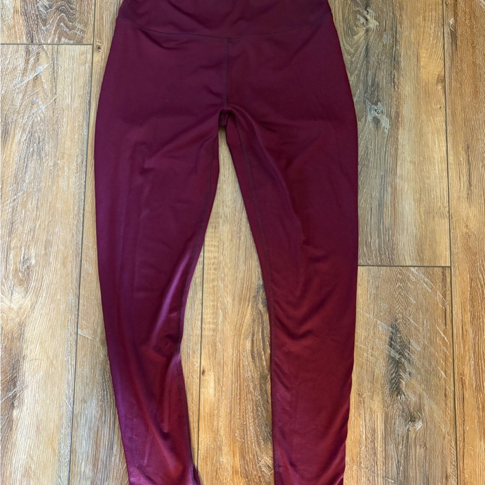 Maroon Leggings